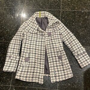 Soia & Kyo Wool Herringbone Coat